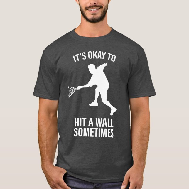 CORRECT pour frapper un T-shirt de racquetball de (Devant)