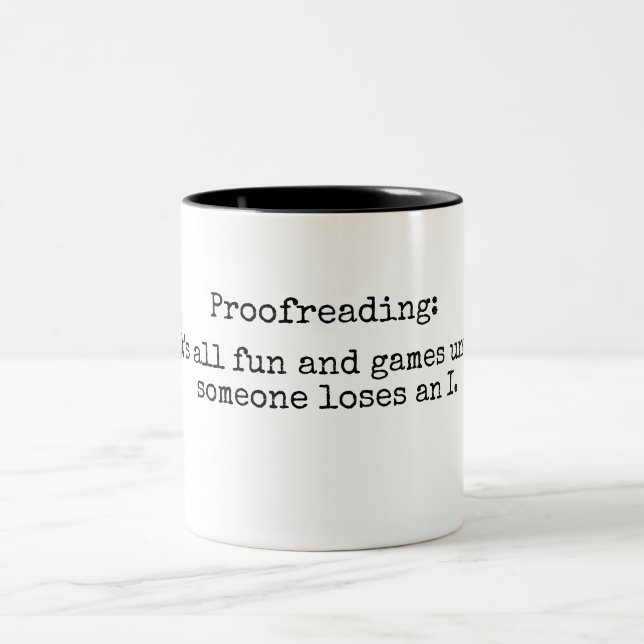 Correction sur épreuves de la tasse (Centre)
