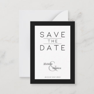 Correspondance budget monochrome plat Enregistrer la carte de dat