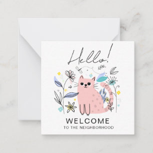 Correspondance Carte de Bienvenue dans le Quartier – Illustration