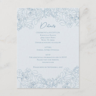 Correspondance Carte de détails Spring Whimsy
