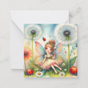 Correspondance Carte de Fantaisie Fée
