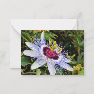 Correspondance Carte de note à plat de fleurs palestiniennes