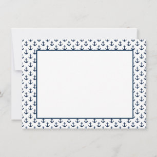 Correspondance Carte de Note Ancre