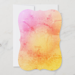 Correspondance Carte de note aquarelle élégante personnalisée