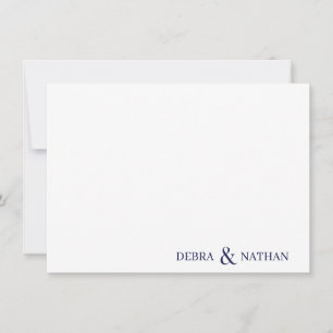 Correspondance Carte de note avec nom personnalisé