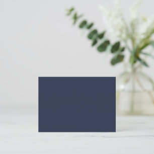 Correspondance Carte de note bleu nuit foncé