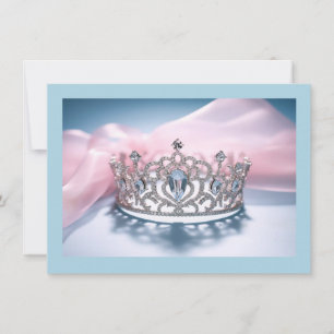 Correspondance Carte de note de la couronne Pageant