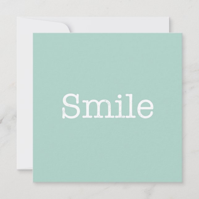 Correspondance Carte de note de sourire (Devant)