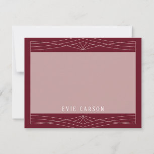 Correspondance Carte de note d'inspiration Queen