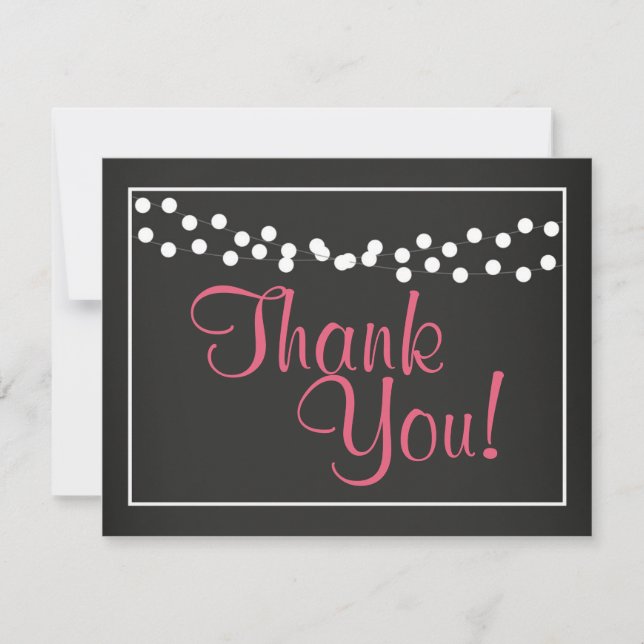 Correspondance Carte de note Merci (Devant)