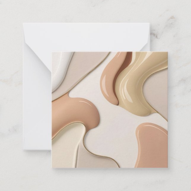 Correspondance Carte de note multifonction dans un graphique élég (Devant)