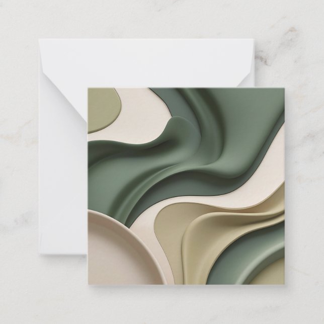 Correspondance Carte de note multifonction dans un graphique élég (Devant)