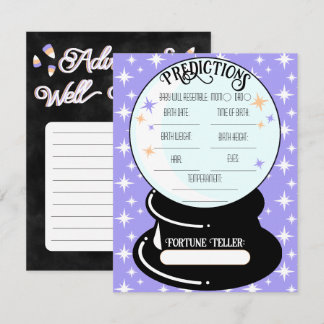 Correspondance Carte de note plat Crystal Ball prédictions