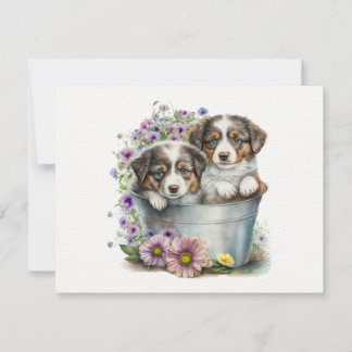 Correspondance Carte de note plat pour petits Springs