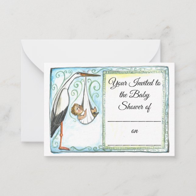 Correspondance Carte de note plate (Devant)