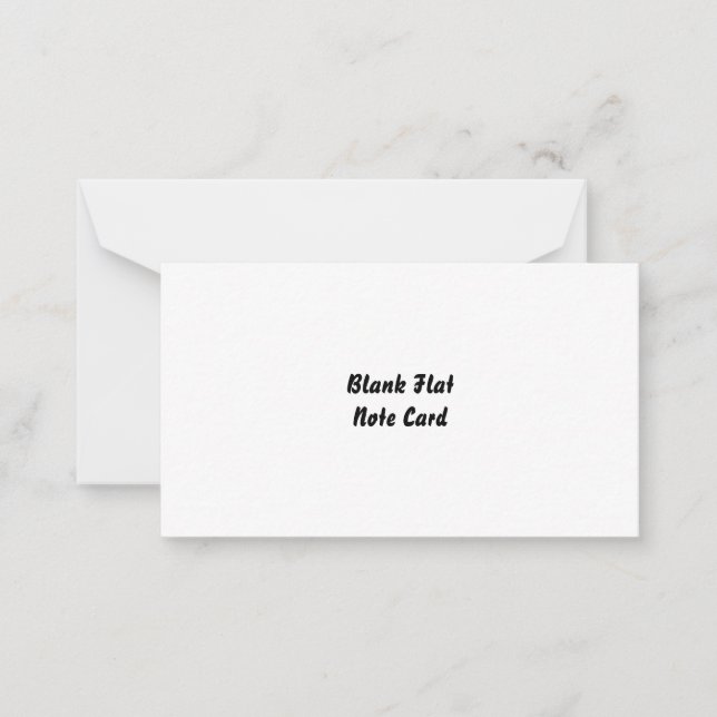 Correspondance Carte de note plate (Devant)