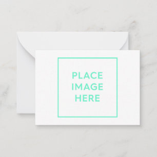 Correspondance Carte de note plate