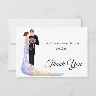 Correspondance Carte de note Remerciements Plat