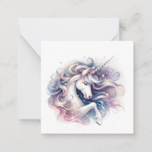 Correspondance Carte de note Unicorn