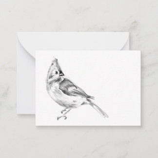 Correspondance Carte de note vierge Tufé Titsouris