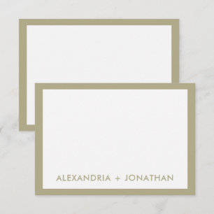 Correspondance Carte de notes de remerciement pour les couples ty