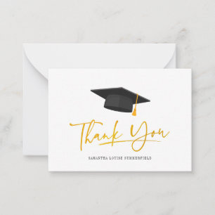 Correspondance Carte de remerciement de remise de diplôme 2026