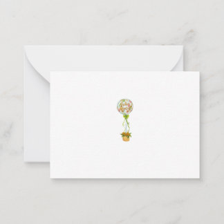 Correspondance Carte de remerciement élégante pour Baby Shower He