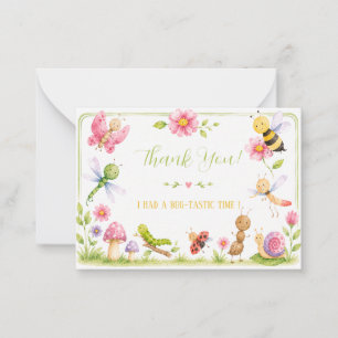 Correspondance Carte de remerciement Green Bugs !