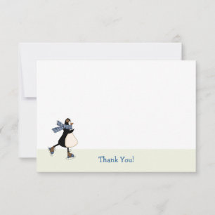 Correspondance Carte de Remerciement pour le Patinage sur Glace