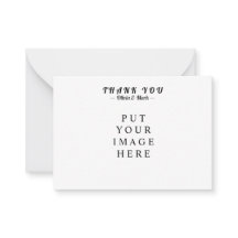 Carte de remerciements