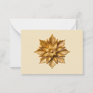 Correspondance Carte de remerciements d'élégance à la décoration 