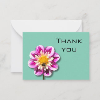 Correspondance Carte de remerciements floral