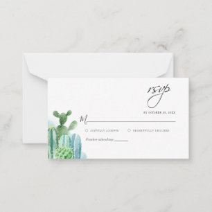 Correspondance Carte de réponse de mariage végétation plantes de