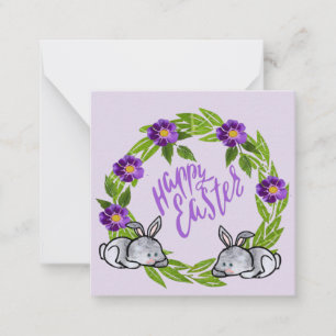 Correspondance Carte de vœux de Pâques joyeux