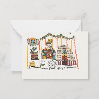 Correspondance Carte de voeux Markazhi conçue