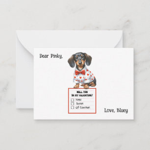 Correspondance Carte de vœux personnalisable pour la Saint-Valent