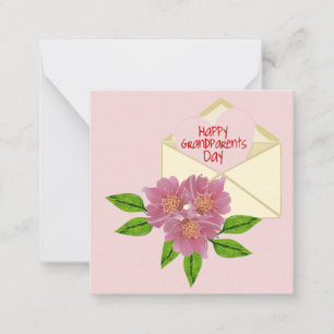Correspondance Carte de vœux pour la fête des grands-parents