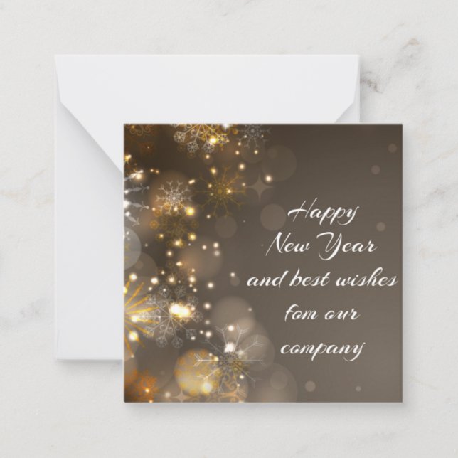 Correspondance carte de vœux pour la nouvelle année (Devant)