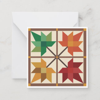Correspondance Carte pour notes plat de la courge Maple Leaf
