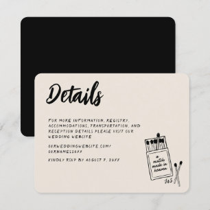 Correspondance faite dans le ciel Carte de boîtier