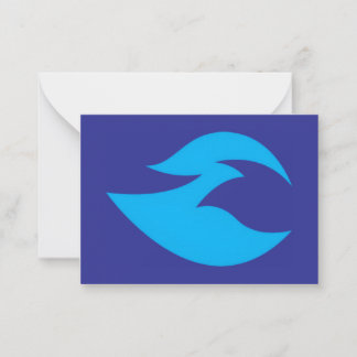 Correspondance Ignorer la carte plat de flamme bleue