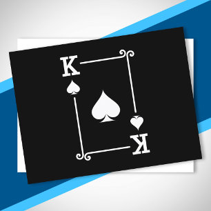 Correspondance King Spades Convient Jouer Cartes M