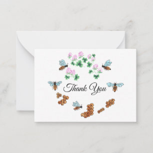 Correspondance La Carte de remerciements des abeilles
