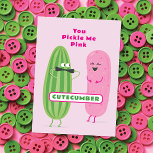 Correspondance Pickled Pink Carte de la Saint-Valentin pour enf