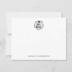 Correspondance Soyez toujours gentil Carte de note