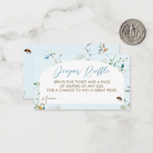 Correspondance Une petite carte de boîtier Fleur sauvage