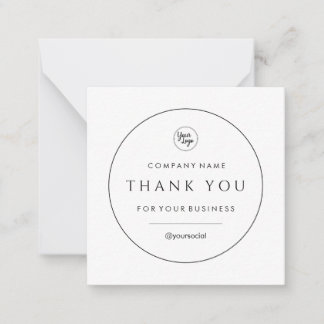 Correspondance Votre carte de note classique du Merci d'affaires
