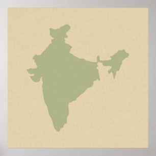 Corriander Spice Moods Indien Poster