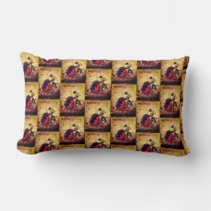 Corrida Matador Mexico Vintage-Kissen Lendenkissen